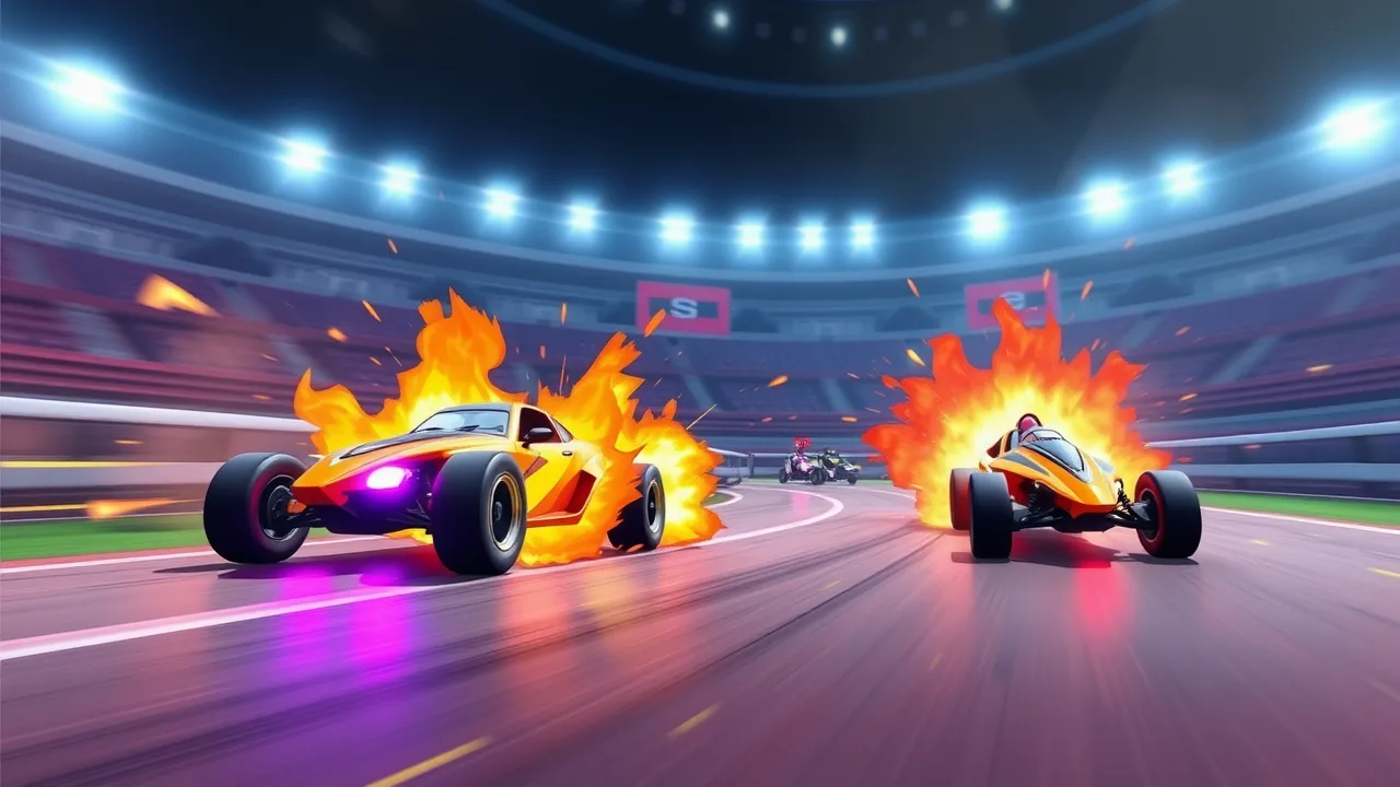 Rocket Derby League: The Ultimate High-Speed Racing Experience image