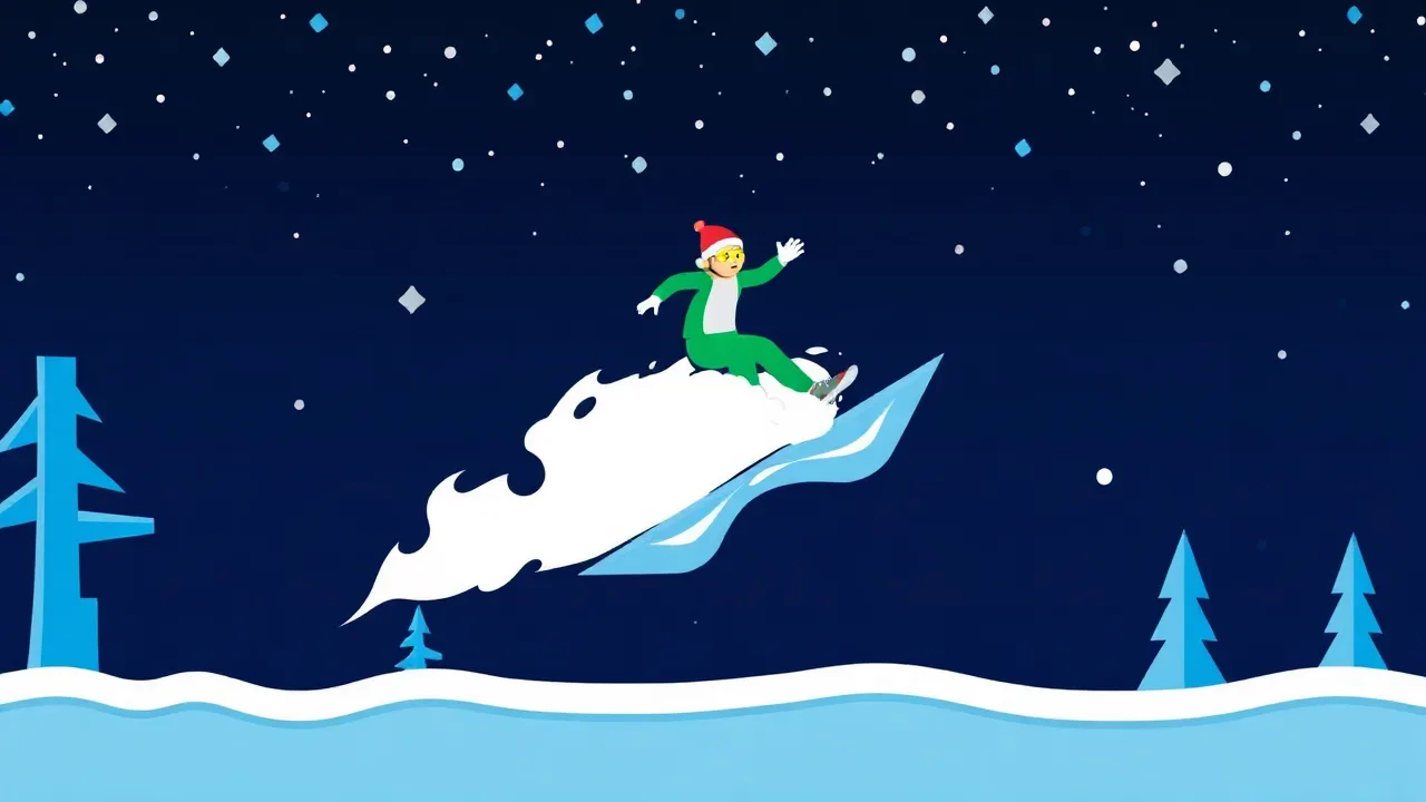 Master the Slopes in Snowboard Obby Unblocked Games image