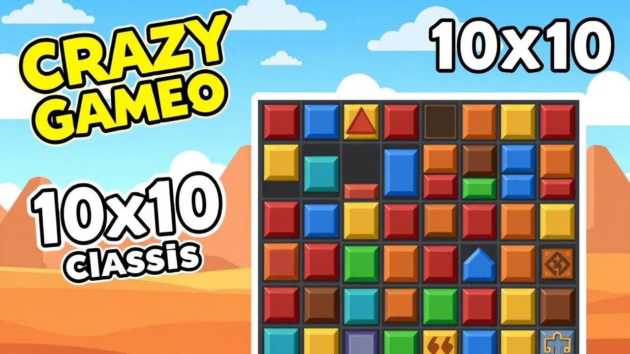 Top Reasons to Play Crazy Games 10x10 Classic image