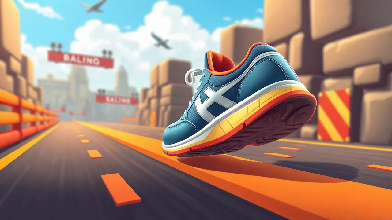 Join the Fun in Shoe Race Crazy Games image