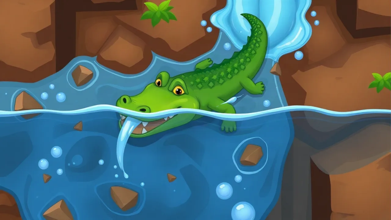 A Deep Dive into the Puzzle Mechanics of Where's My Water image
