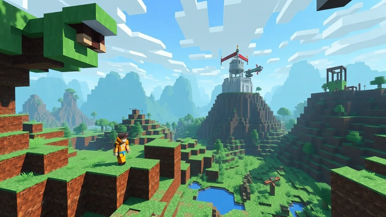 Exploring the Endless Adventures in minecraft online game image