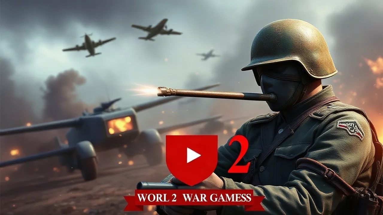 Experience Epic Battles in World War 2 War Games Online image