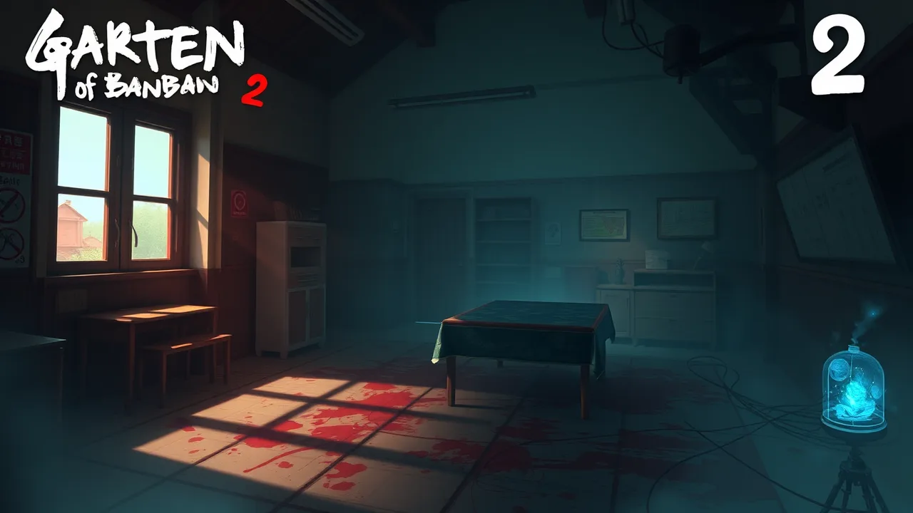 Exploring Garten of Banban 2 Gratis Gameplay image