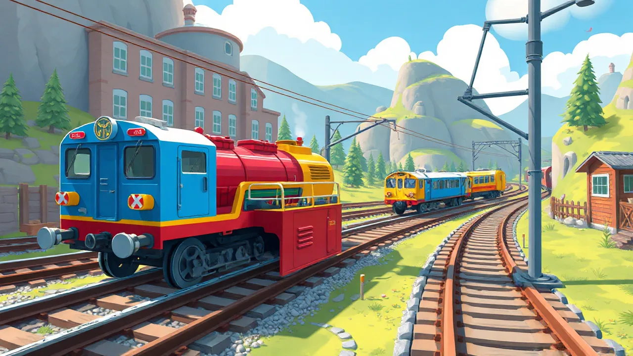 train crazy games: Ultimate Rail Adventure and Strategy image