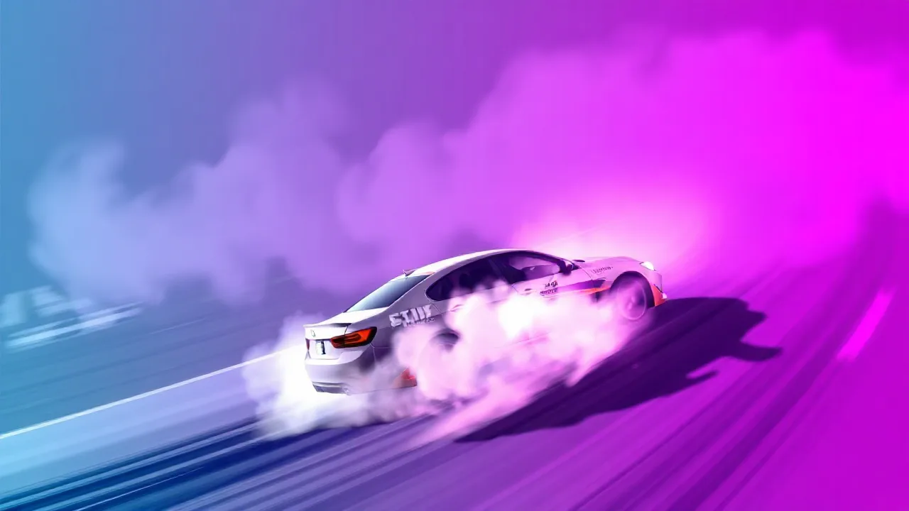 Mastering the Art of the Sideways Slide in Drift Racing 3D image