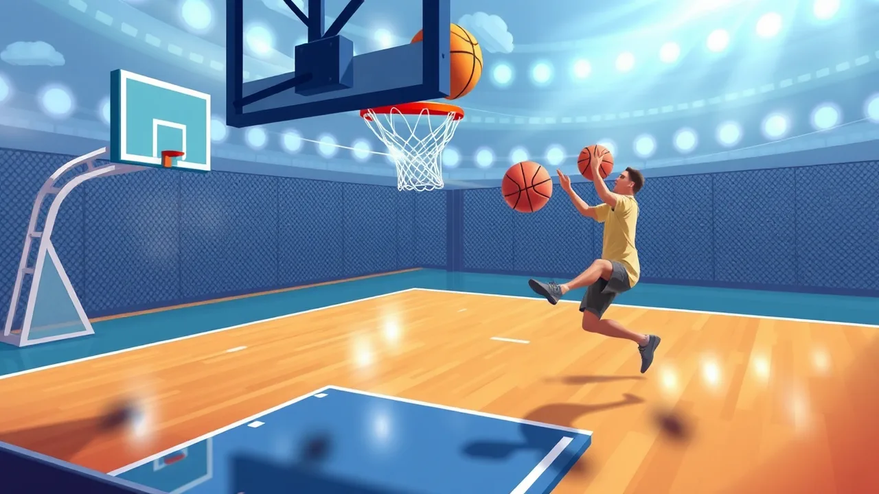 Experience the Thrill of the Basketball Shot Game Online image