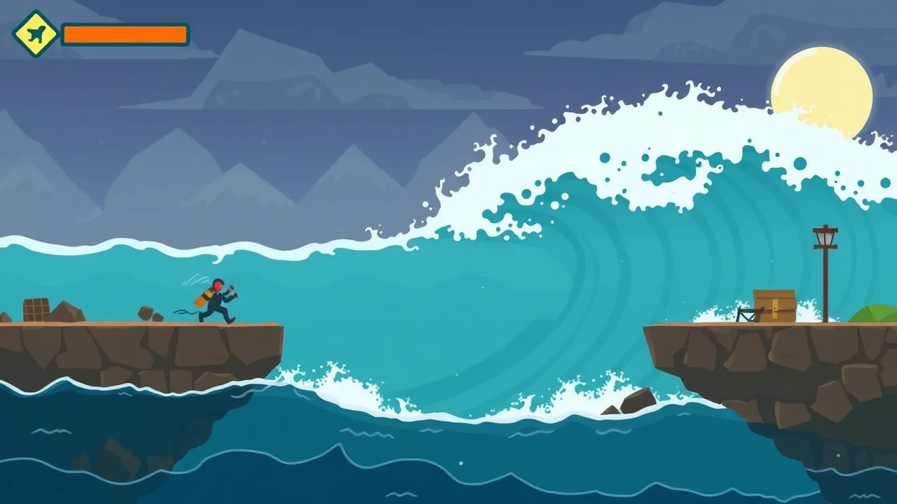 Play Escape Tsunami Play and Survive the Wave image