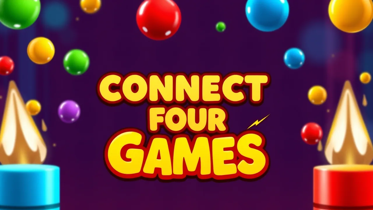 Fun and Fast-Paced connect four crazy games You Can Play Now image