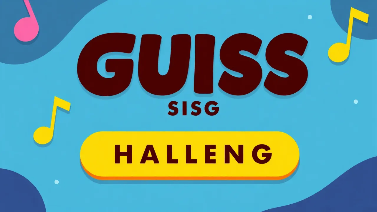 Play the Ultimate guess the song game online Challenge image