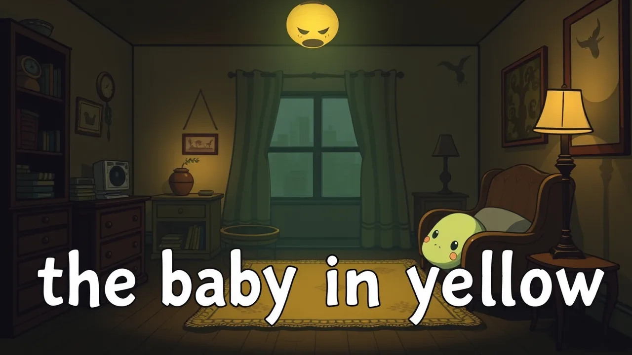 Play the baby in yellow online for a Spooky Babysitting Adventure image