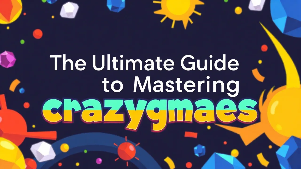 The Ultimate Guide to Mastering crazygmaes image