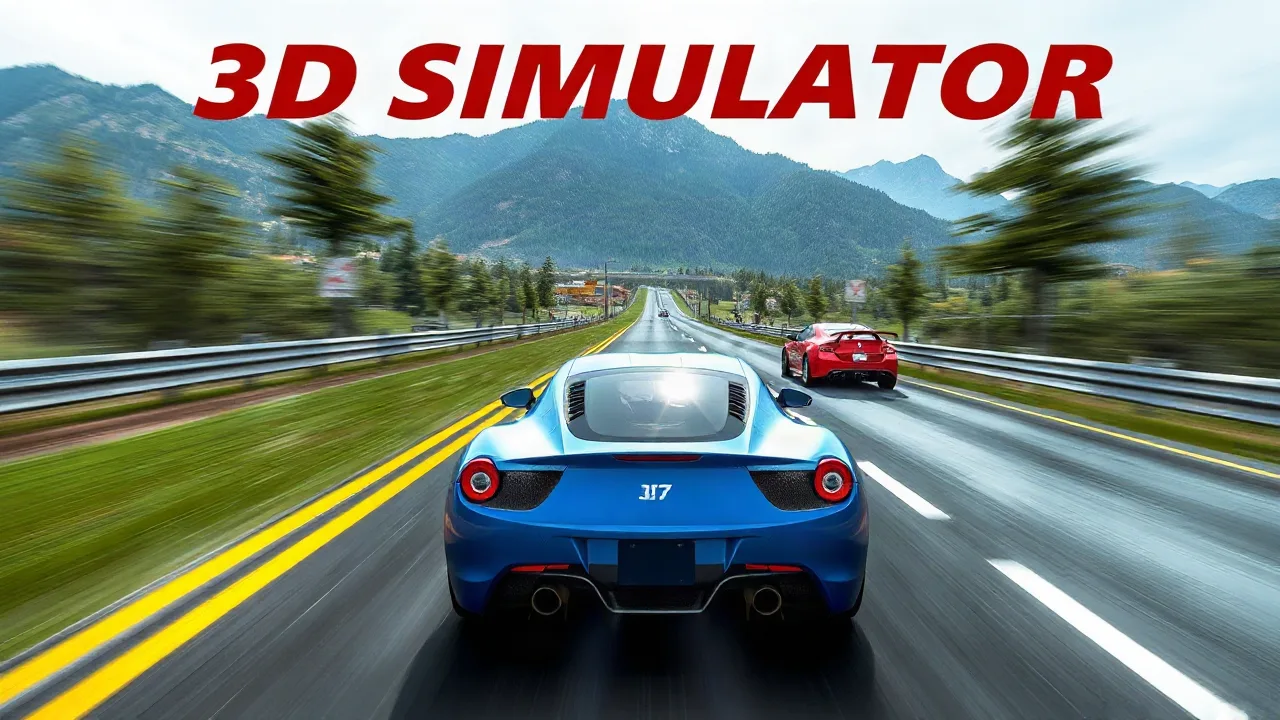 Master the Roads in the Thrilling World of 3D Simulator Driving image