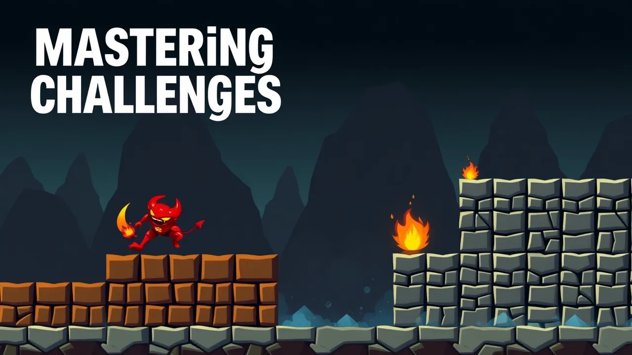 Mastering Challenges in level devil online game image