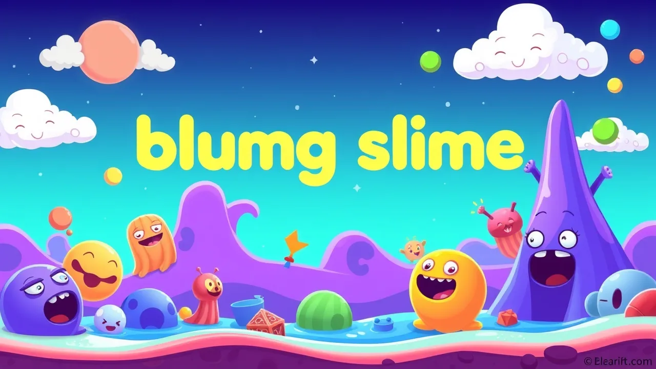 Exploring the Fun World of blumg slime image