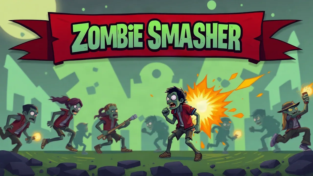 Crush the Horde in Zombie Smasher image