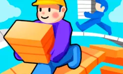 Running Girl 3D image