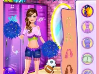 image bg HighSchool Cheerleader Dressup