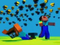 Noob vs Pro But Anvil Rain Minecraft image