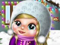 image bg Baby Winter Dress up