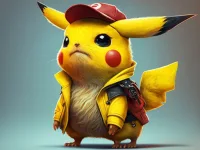 image bg Super Pikachu