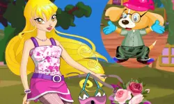 Winx Stella and Puppy image