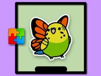 Cute Budgie Puzzle image