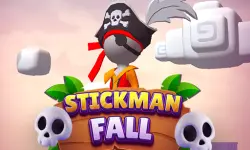 Stickman fall image