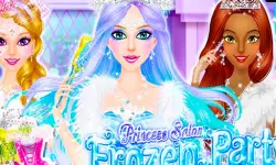 Princess Salon: Frozen Party Princess image