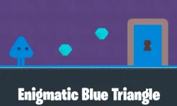 Enigmatic Blue Triangle image