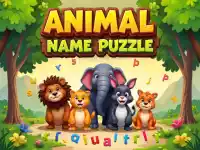 Animal Name Puzzle image
