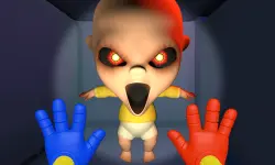 image bg Yellow Baby Horror
