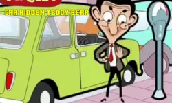 Mr Bean Car Hidden Teddy Bear image