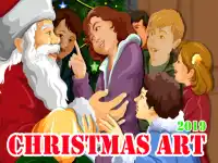 Christmas Art 2019 Puzzle image