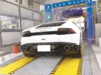 Smart Car Wash Service : Gas Station Car Paint Sho image