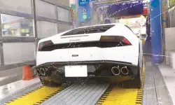 Smart Car Wash Service : Gas Station Car Paint Sho image