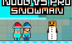 Noob vs Pro Snowman image