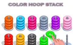 Color Hoop Stack - Sort Puzzle image