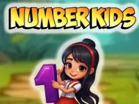image bg Number kids