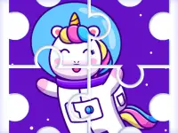 image bg Cute Rainbow Unicorn Puzzles