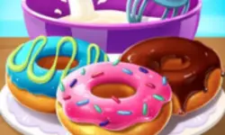 Donuts Cooking Challenge Game image