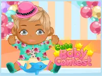 image bg Cute baby contest
