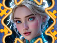 Incredible Princesses and Villains Puzzle image