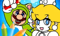 Cheerful Plumber Coloring image