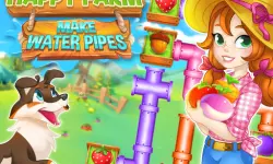 Happy farm : make water pipes image