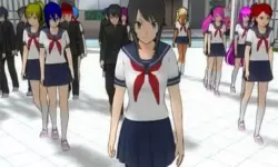 Sakura School Girl Yandere Simulator image