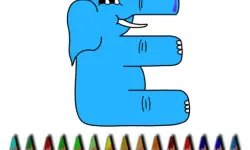 Letters Coloring Book image