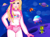 image bg Princess Astronaut