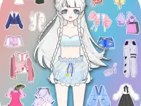Vlinder Princess Dress up game image