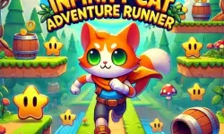 Infinity Cat Adventure Runner image